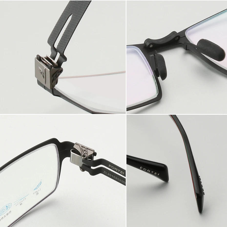 Čisto Nov Modni fantastično Očala poseben tečaj Polno Platišča Moški Kratkovidnost Recept Eye Glasses Kovinskih Očal Rxable F211602