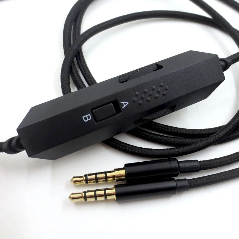 XQ Zamenjava Igra Avdio Kabel za Logitech G633 G933 s Z Mikrofonom Žice Nadzor za Kingston Oblak Alfa za PS4