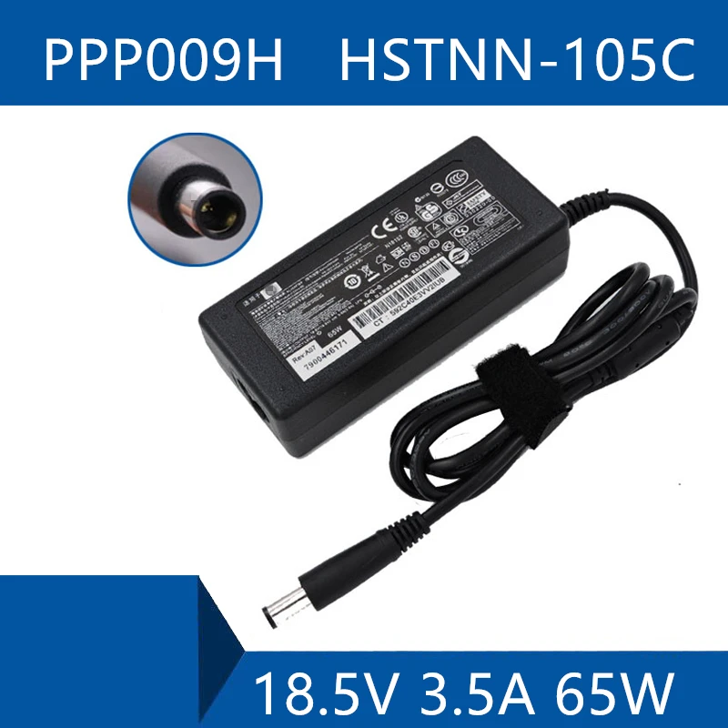 Prenosni NAPAJALNIK DC priključek za Polnilnik Priključek za Port Kabel Za HP PPP009H HSTNN-105C