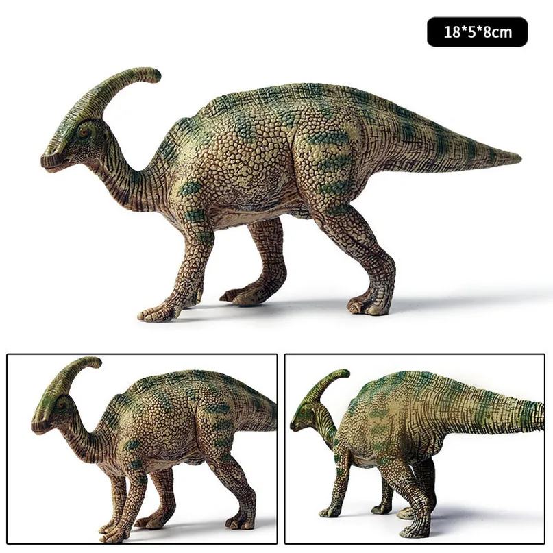 Parasaurolophus Dinozaver Model Simulacije Divje Zveri Akcijska Figura, Izobraževalne PVC Starodavne Živali, Igrače za otroke, Otroci Darilo