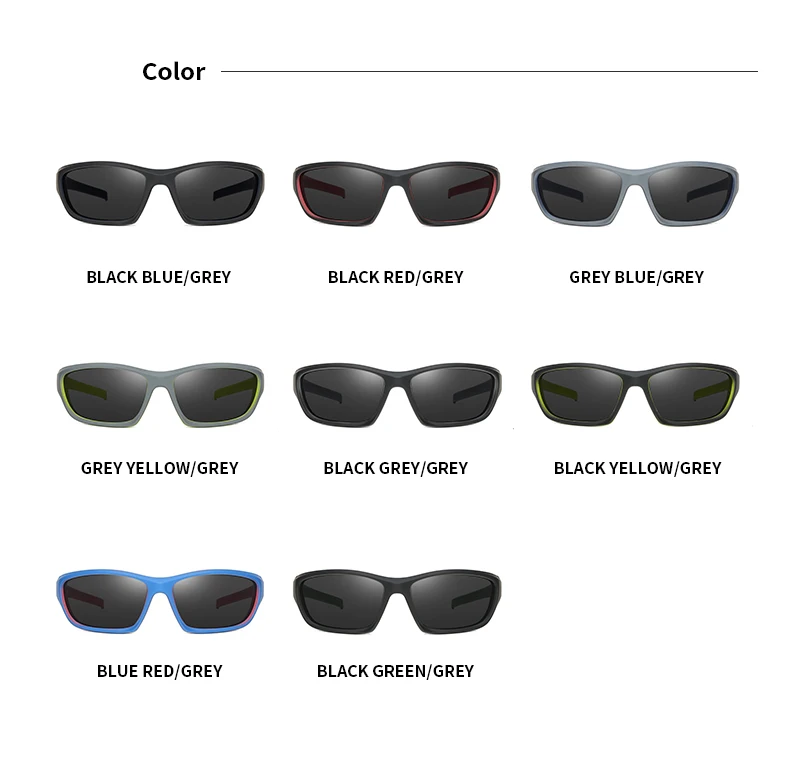 Classic Moške Polarizirana sončna Očala Ženske Črni Kvadrat Sonce Očala, Moška Moda, Šport, Potovanja Ribiška Očala UV400 Oculos de sol
