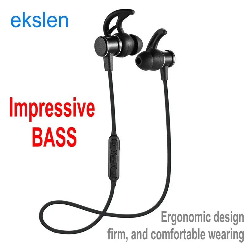 SLS-100 Super Mega Bass Bass X-Bass Brezžične Bluetooth Slušalke Sweatproof Prostem Slušalke Slušalka za pohodništvo, tek šport