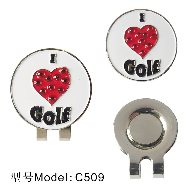 Hat Golf Skp Posnetek marker Žogo Magnetni Klobuk Posnetke Visoke Kakovosti na Prostem Zlitine pribor brezplačna dostava