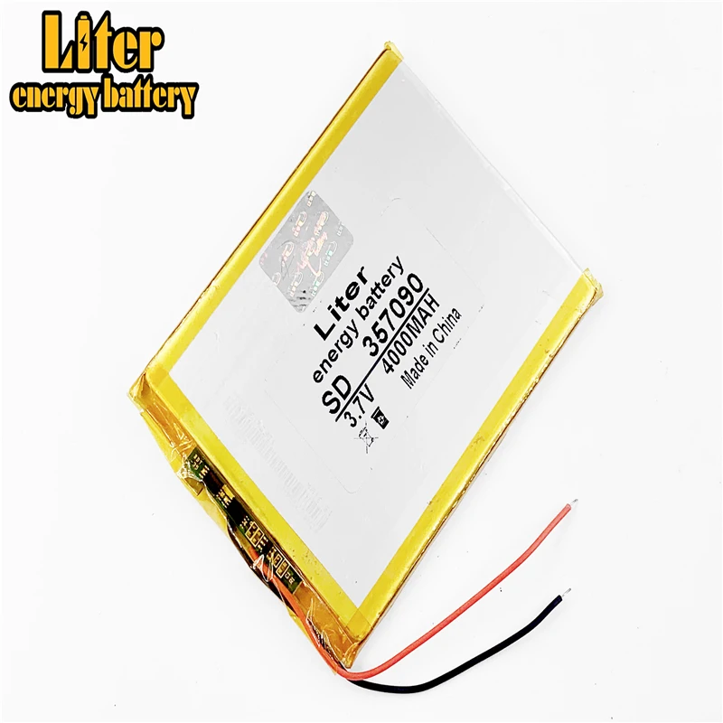 357090 3,7 V: 4000 mah Litij-polimer Baterija z Zaščito Odbor Za Tablični RAČUNALNIK U25GT