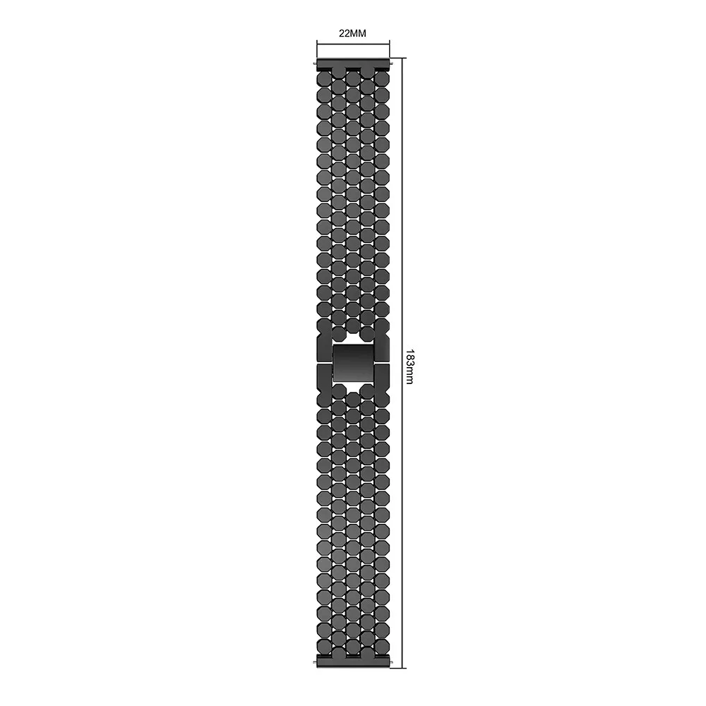 23 mm razkošje iz Nerjavečega Jekla pametno gledati Pasu trak Za Fitbit Blaze Zapestnica zamenjava Watchbands WristStrap z kovinski okvir