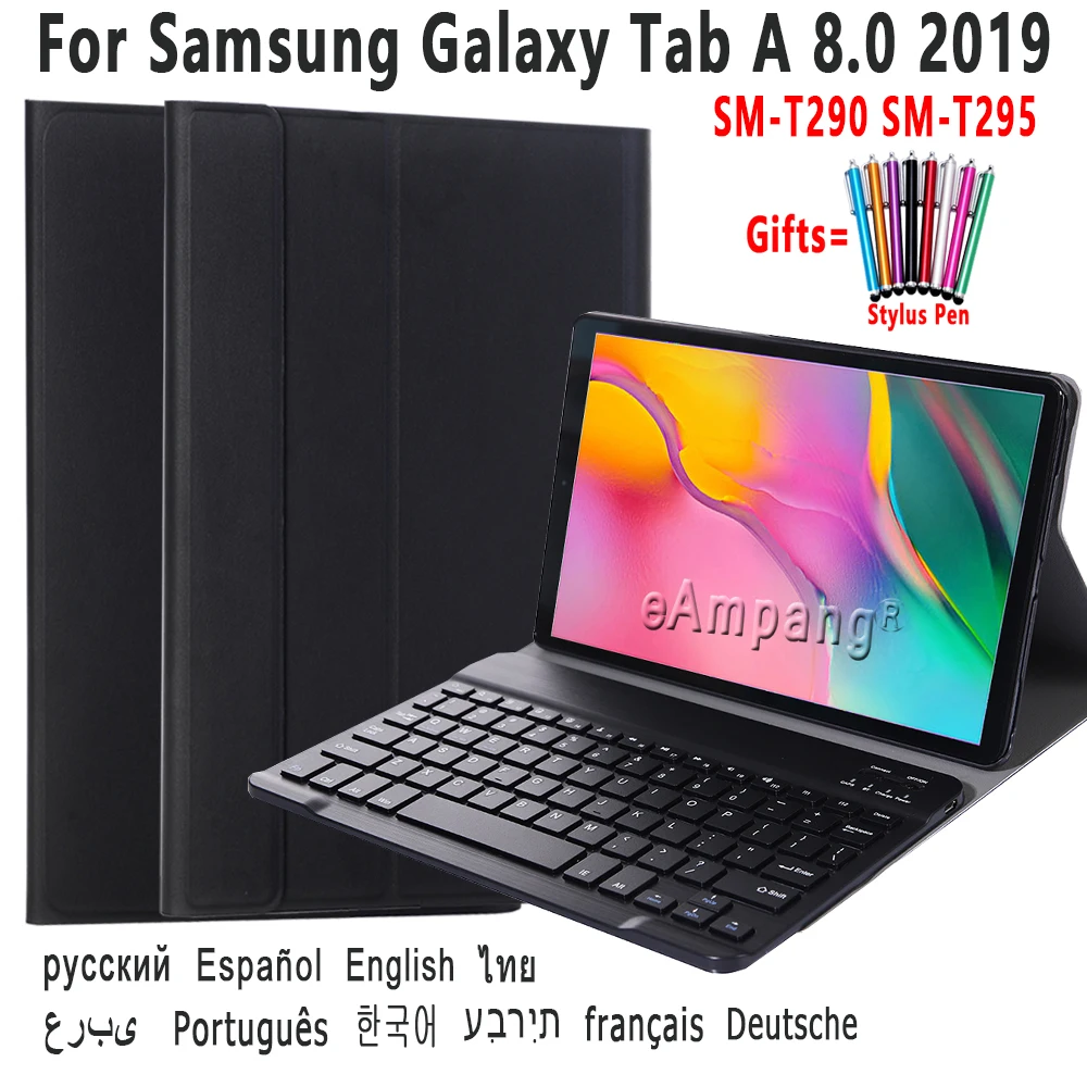 Primer Tipkovnica Za Samsung Galaxy Tab 8 8.0 2019 10.1 A6 2016 10.5 2018 T290 T295 P200 P205 T510 T515 T590 T595 T580