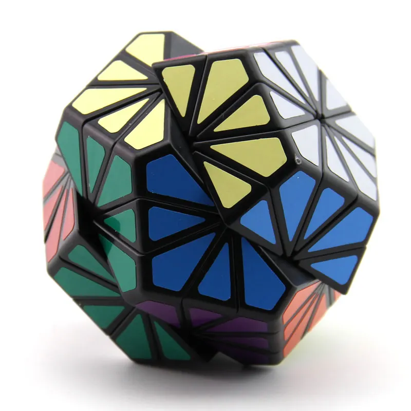Original Visoke Kakovosti QiJi Chrysanthemum Magic Cube QJ Megaminxeds Hitrost Puzzle Božično Darilo Idej Otroci Igrače Za Otroke