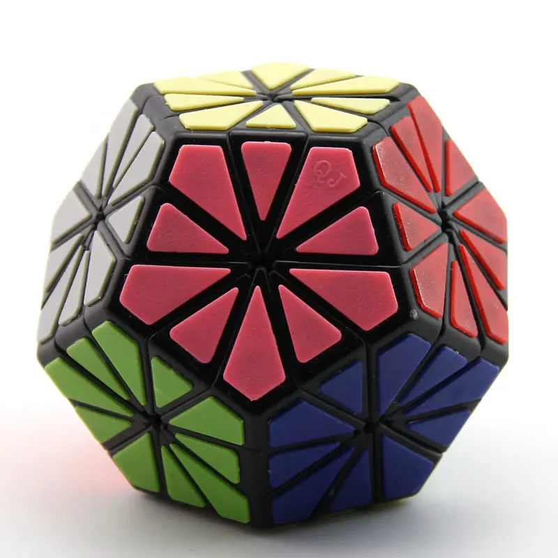 Original Visoke Kakovosti QiJi Chrysanthemum Magic Cube QJ Megaminxeds Hitrost Puzzle Božično Darilo Idej Otroci Igrače Za Otroke