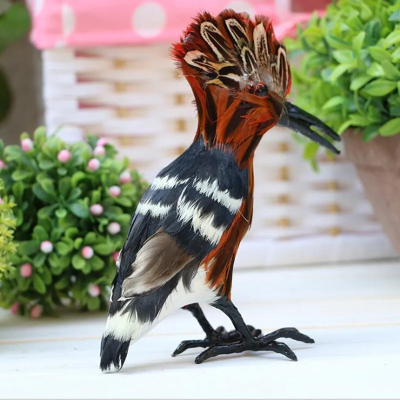 ZILIN Simulirani Evrazijskega Smrdokavra lepa smrdokavra Isreal nacionalna ptica trgovina dekoracijo ptica 12.5*16 cm