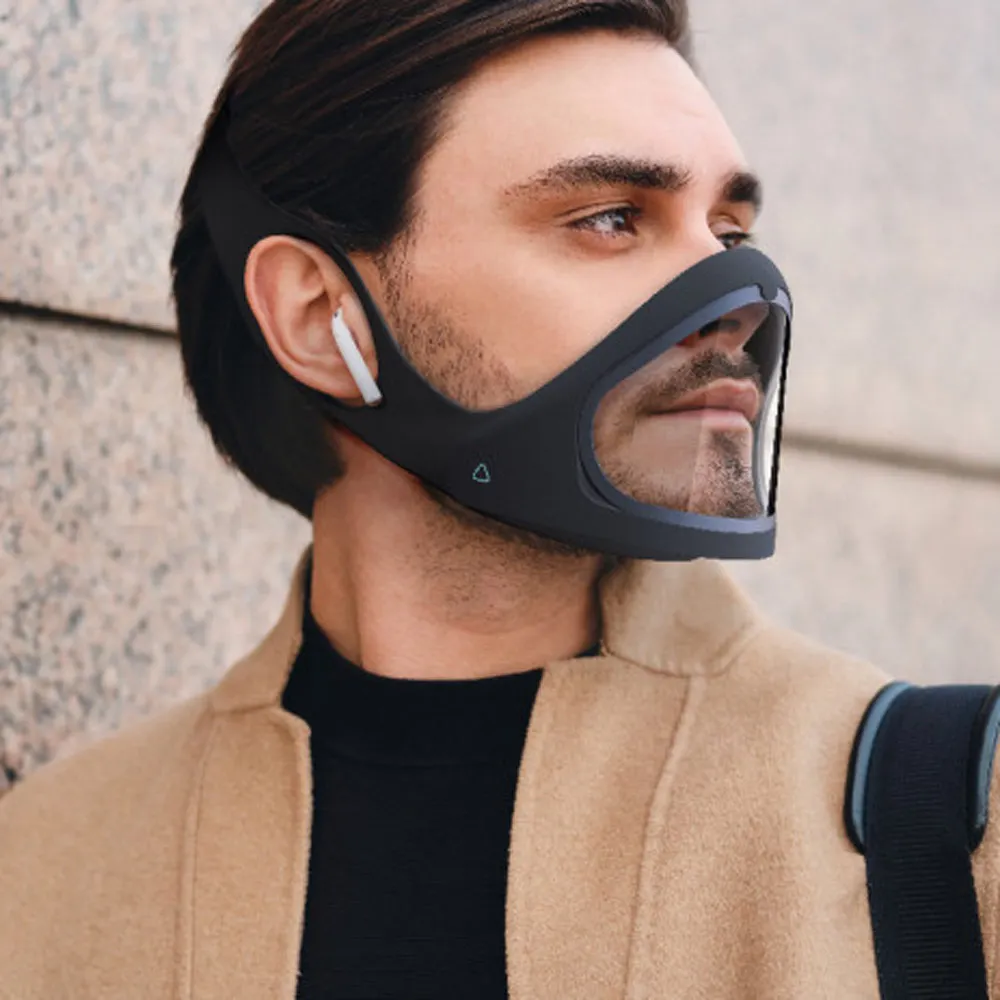 Maska Za Odrasle Nov Slog Lahko Odprete Smart Magnetni Masko Dvojno Plast Dustproof Stroj Prozorno Masko Mondmasker Wasbaar