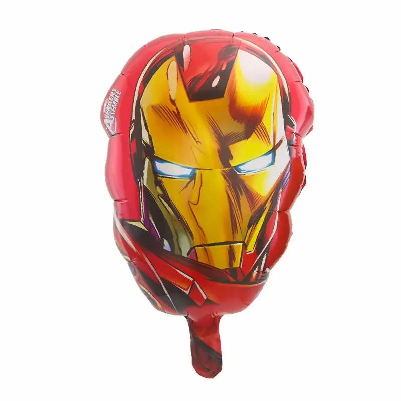 50pcs Captain America Hulk junak Spider Man Železa Glavo Folija Baloni 18 inch Avengers Junak baloni za rojstni dan stranka Dekor igrače