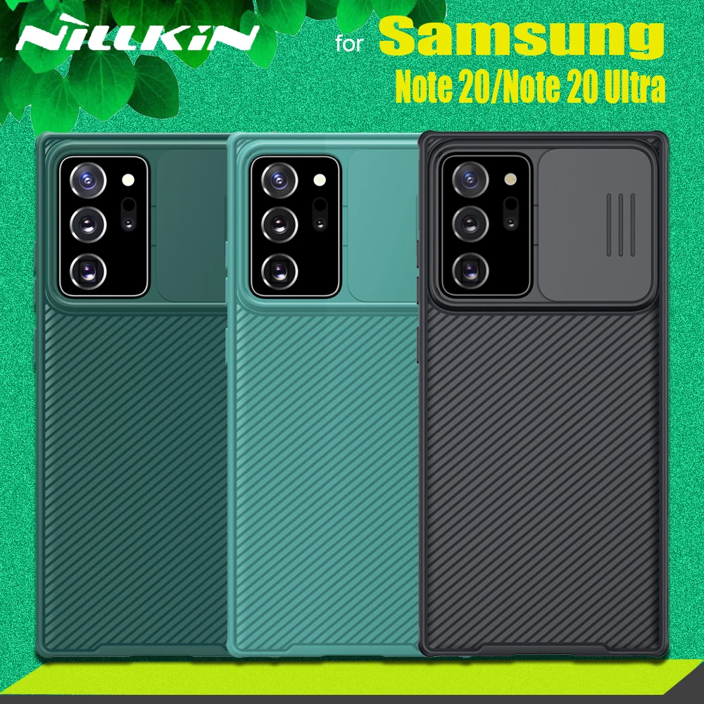 Nillkin CamShield Fotoaparat Zaščite Ohišje Za Samsung Galaxy Note 20 Ultra 5G Objektiv Zaščitite Primerih za Samsung Note20 Ultra Primeru