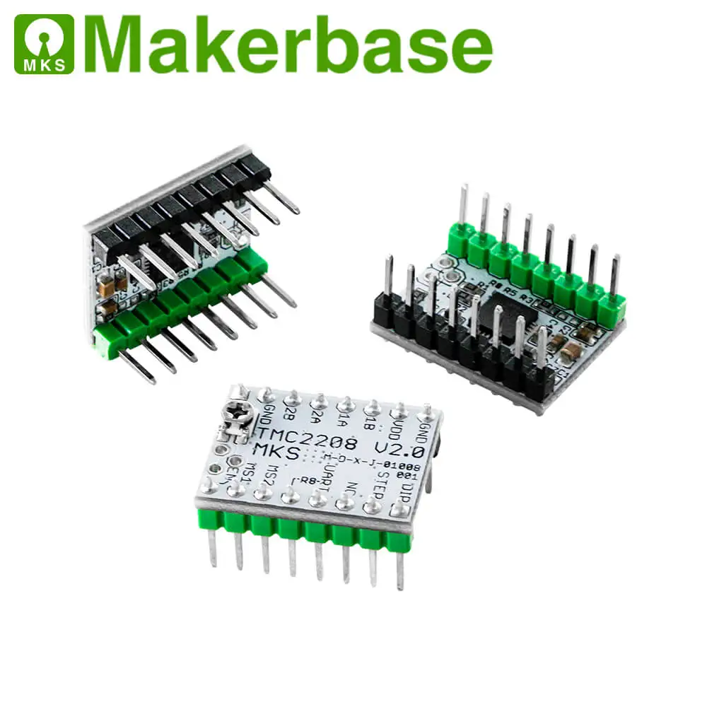 Makerbase MKS, TMC2208 2208 Koračnih Motornih Voznik StepStick 3D tiskalnik deli ultra tihi Za SGen_L Gen_L Robin Nano
