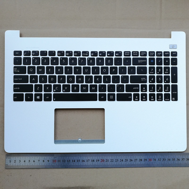 Nov laptop zgornjega primera osnovno kritje podpori za dlani tipkovnico za ASUS X502 X502C X502CA bela 13N0-P1A0501 13NB00I2AP0301