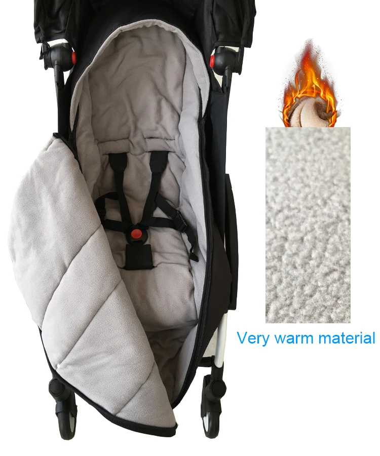 1:1 zasnovan baby voziček pribor footmuff nogavice spalna vreča za BABYZEN YOYO2