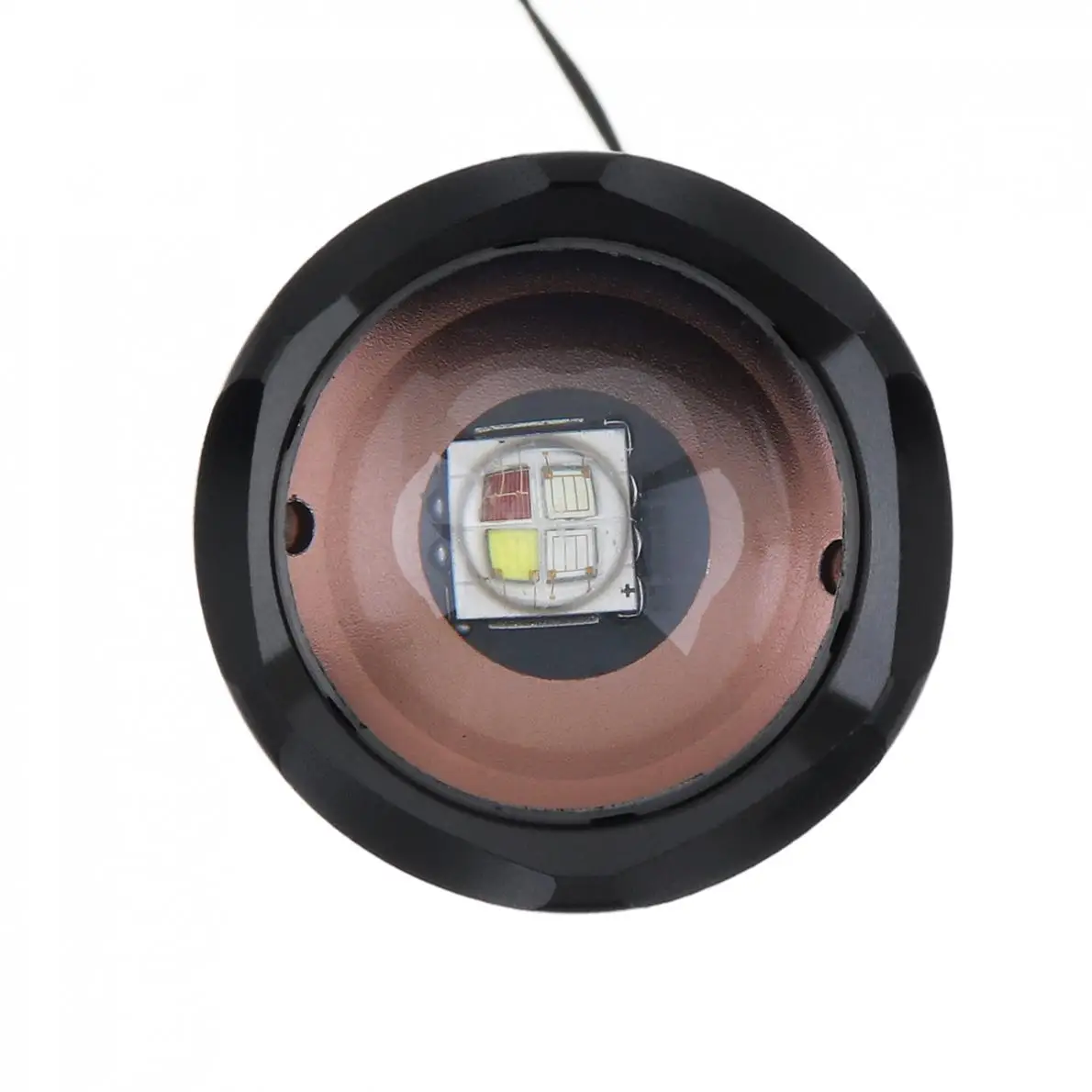 X004 4 Barve LED Svetilka Nepremočljiva Zoomable za Kampiranje / Pohodništvo / Lov / Ribolov / Backpacking
