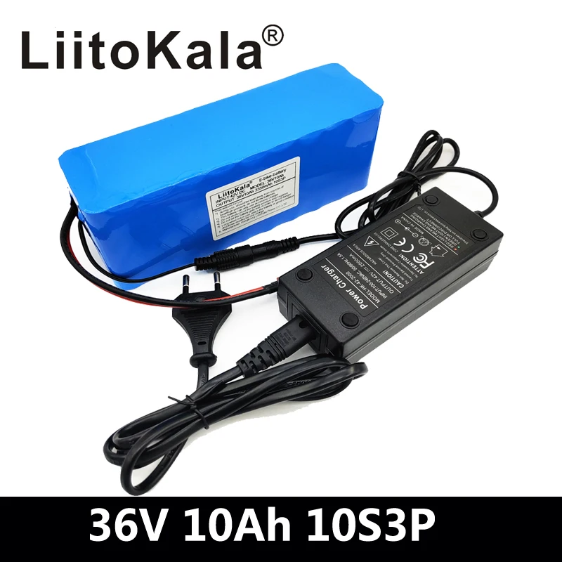 LiitoKala 36V Litijevi bateriji 36V 10AH Električno Kolo baterija 36 V 20ah 1000W Skuter je Baterija s 30A BMS 42V 2A polnilec