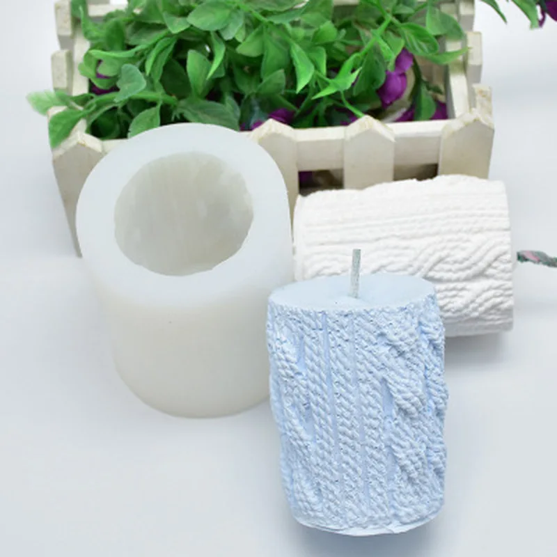 Silikonski Sveča Plesni DIY Aromaterapija Mavca 3D Ročno izdelana Mila Čokoladna Torta Dekoraterstvo Božič Sova rubikova Kocka Plesni