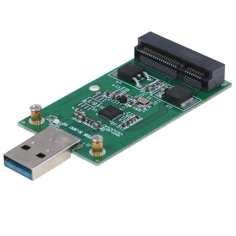 Nov Izdelek Mini USB 3.0, Da PCIE mSATA Zunanje SSD PCB Pretvornik vmesniško Kartico