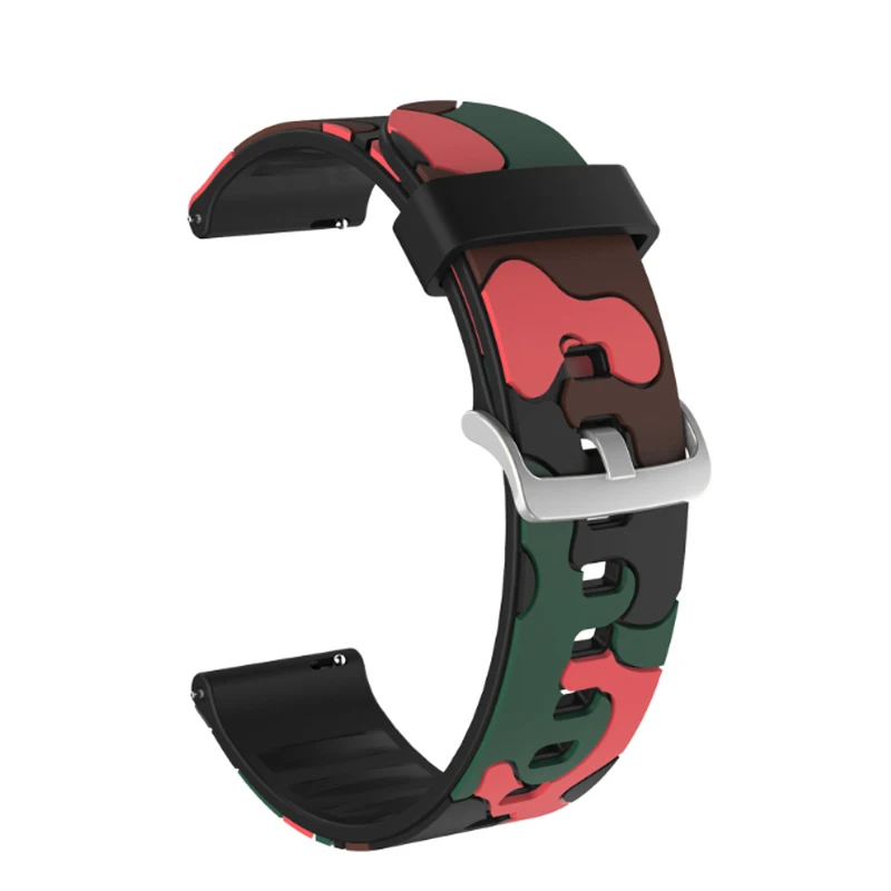 Šport Silikonski Watchband Trak za Xiaomi Haylou Sončne LS02/LS05 Pametno Gledati Zapestnica Band Moda Zamenjava Manšeta Correa