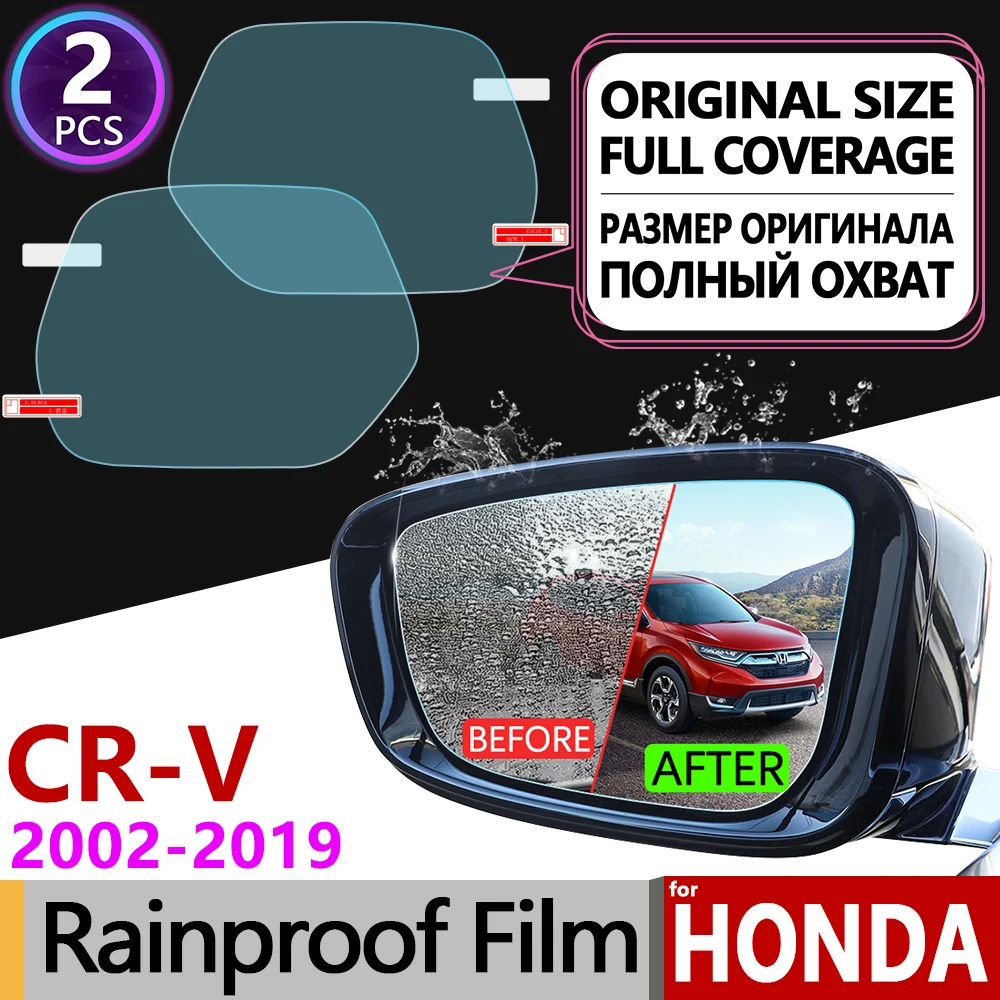 Za Honda CRV 2002 - 2019 Polno Kritje Anti Meglo Film Rearview Mirror Pribor za CR-V 2007-2011 2012 2013 2016 2017 2018