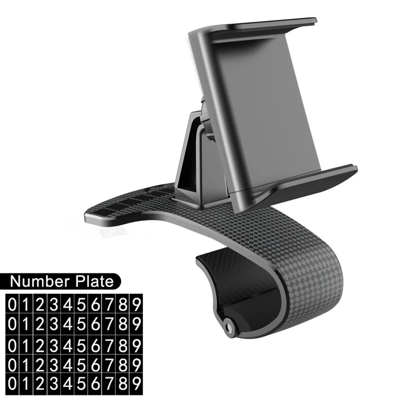 XMXCZK HUD armaturni Plošči Avtomobila začasno Številko tablice, Mobilni Telefon, Držalo za 360° Nastavljiv GPS Avto Posnetke nosilec Za iphone 11 Xiaomi 9