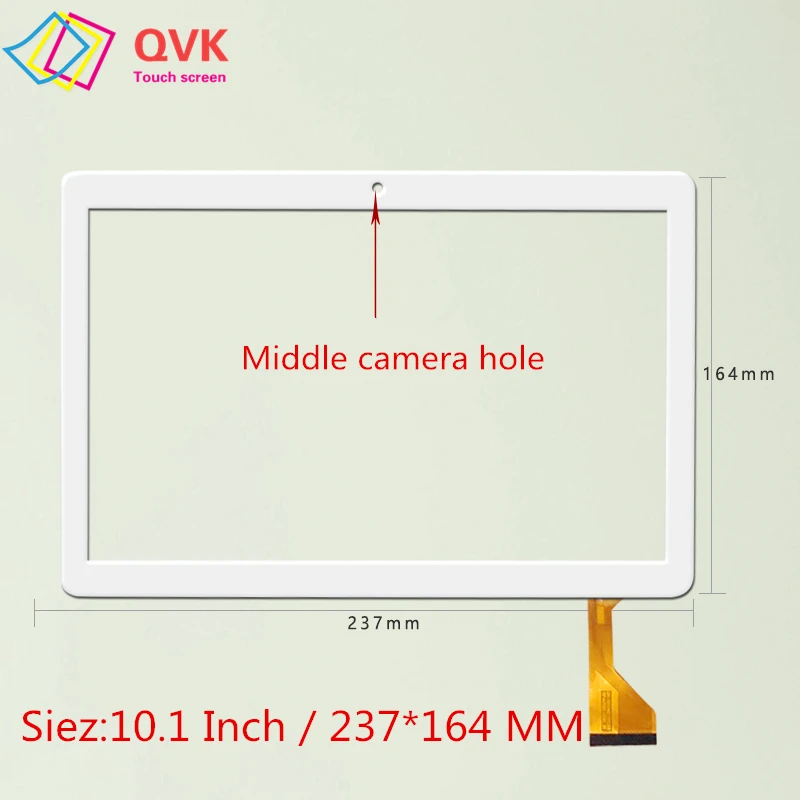 Bela 10.1 palčni zaslon na dotik za BDF X20 Tablet PC kapacitivni zaslon na dotik plošče popravilo nadomestni deli