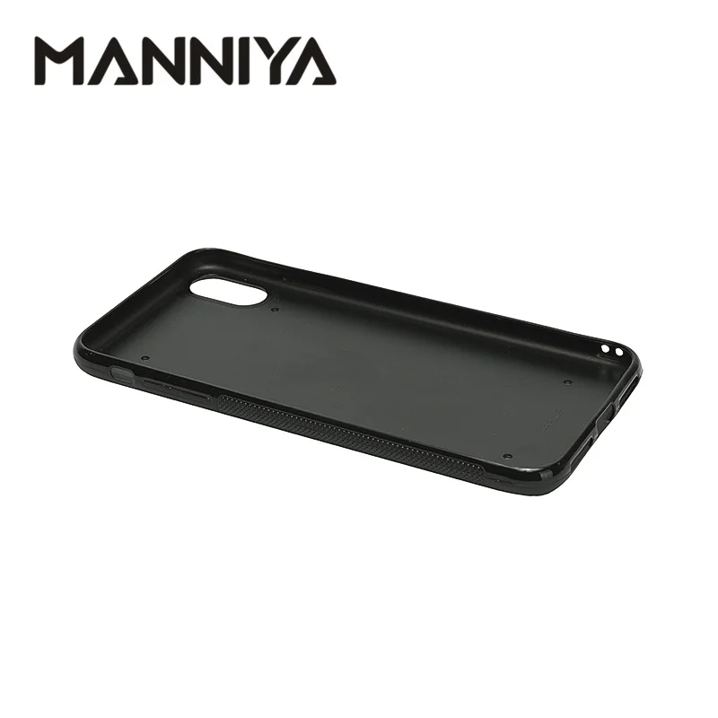 MANNIYA 2D Sublimacija Prazne gume Primeru telefon za iphone XR z Aluminijasti Vložki in lepilo 10pcs/veliko