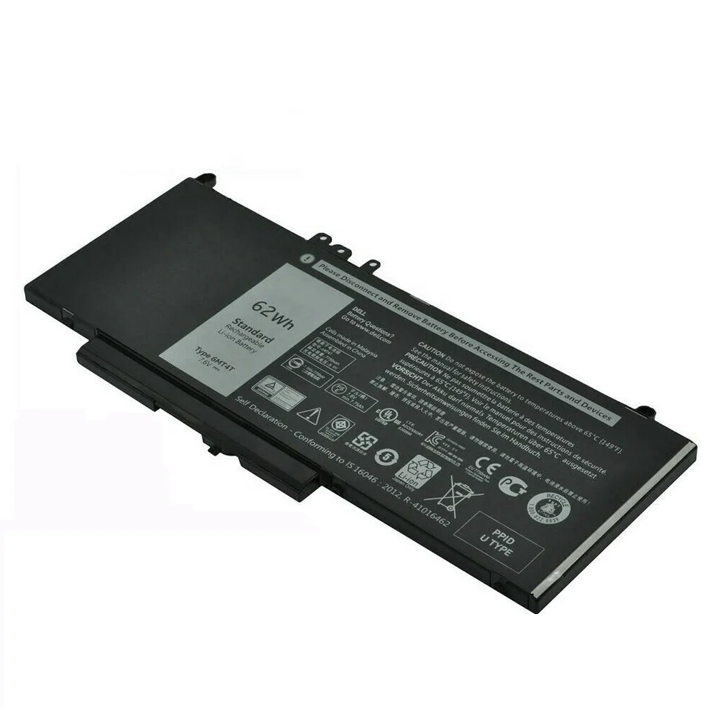 Novo 6MT4T Laptop Baterija Za Dell Latitude E5470 E5570 Prenosnik 15.6