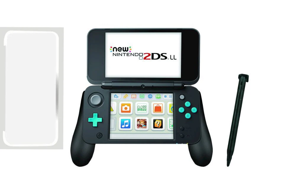 Ročaja za Nintendo NOVO 2DS XL/LL Joypad Nosilec z 1 Pisalo in 1 Jasno Primeru za Novo Nintend 2DS XL 2DS LL Dodatki