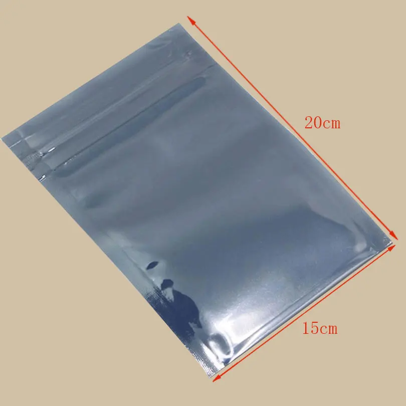15*20 cm Anti-Statična Zaščita Vrečke ESD Anti Statične Paket Vrečko Zip Lock Ziplock Nepremočljiva Sebi Pečat Antistatic Shranjevanje Pack Bag