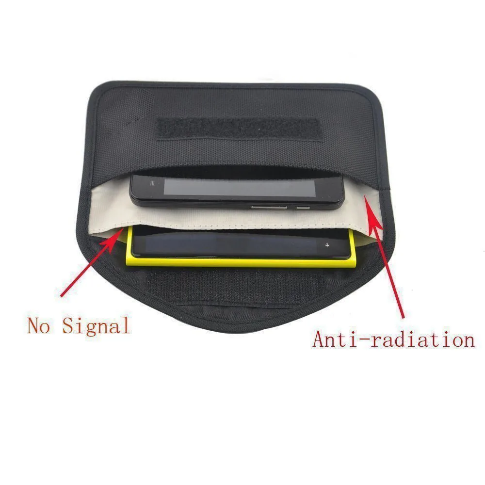 10 kos GSM, 3G, 4G LTE GPS RF RFID Signal Blokiranje Bag Anti-Sevanje Signal Zaščita Torbica za Denarnico, torbico za Telefon 6 Inch