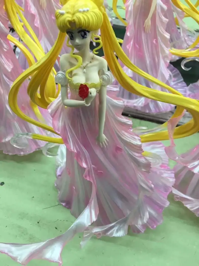 Sailor Moon Kraljica Miru Usagi Tsukino PVC Slika Zbirateljske Model Igrača, Lutka 25 cm