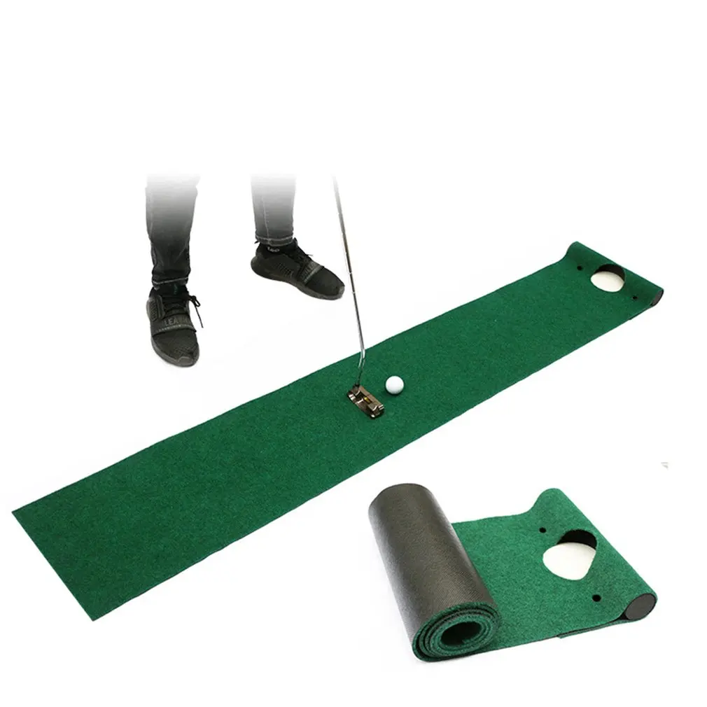 183 * 31 cm Golf Dajanje Trener Mat Profesionalni Prenosni Mini Golf Zelena Dajanje Mat Zaprtih prostorih in na Prostem Golf Usposabljanje Orodja