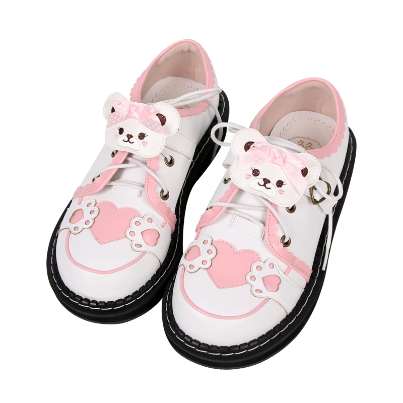 Japonski sweet lolita princess debelo dno jk enotno čevlji študent Mehko Dekle retro dekle eno čevlji Cos Loli čajanka