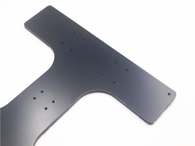 Funssor aluminija composit Y prevoz ploščo za Anet E10 Hotbed Podporo 6 mm melamina ploščo