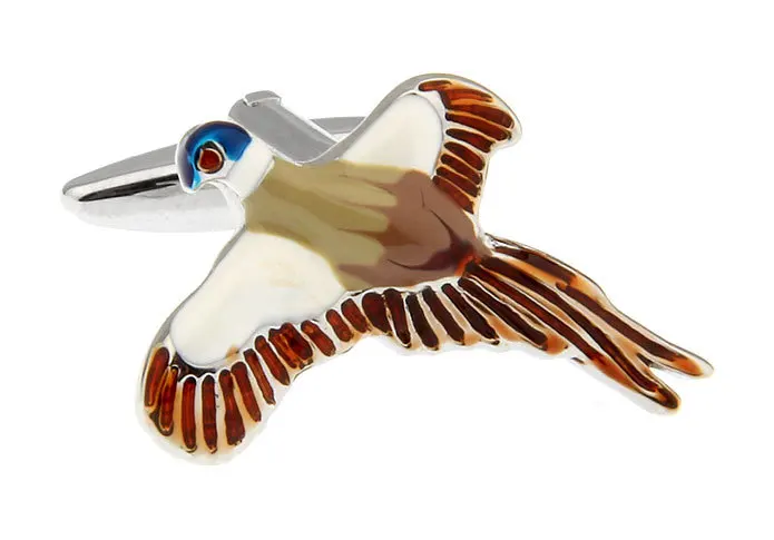IGame Ptica manšetni Novost Flying Wild Goose Design Kakovost Medenina Material Brezplačna Dostava