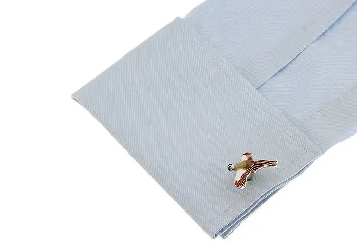 IGame Ptica manšetni Novost Flying Wild Goose Design Kakovost Medenina Material Brezplačna Dostava
