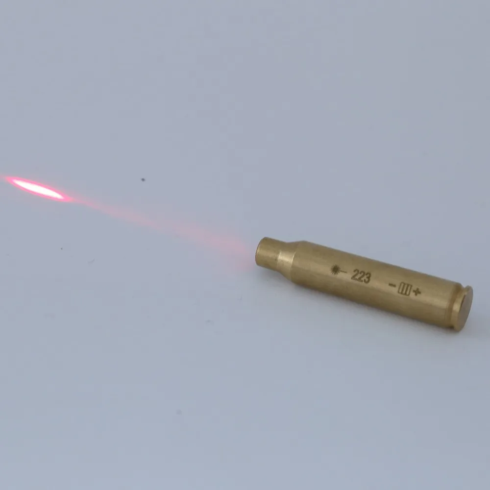 Lovski Red Dot Laser Boresighter 9 MM CAL.308 .223 30-06 CAL7.62x39 Red Dot Medenina Kartuše Taktično Rdeče Izvrtino Sighter za Področje