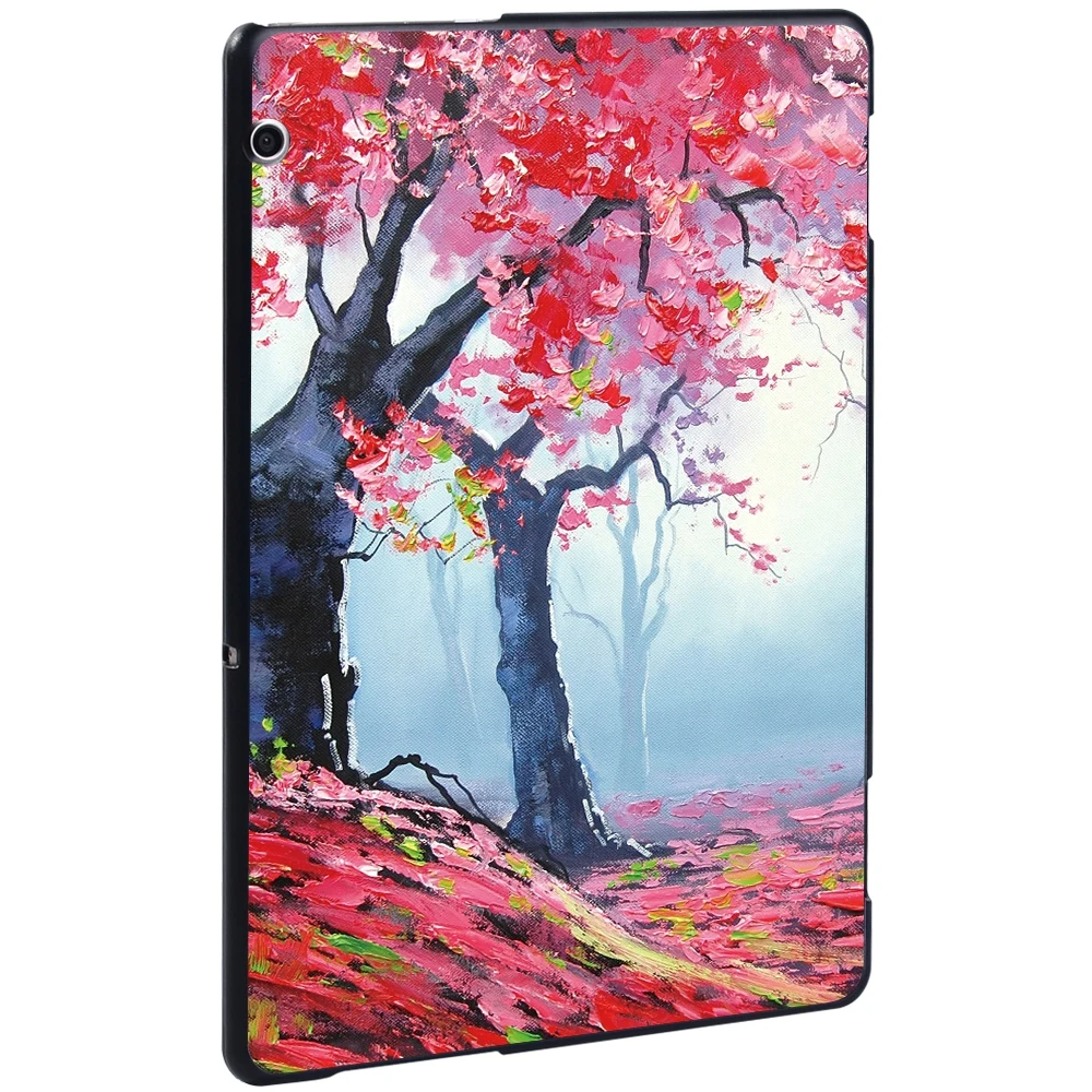 Anti-padec Plastičnih Tablet Zaščitna torbica z Različnimi Barvami in Vzorci za Huawei MediaPad T3 8.0/T3 10 9.6