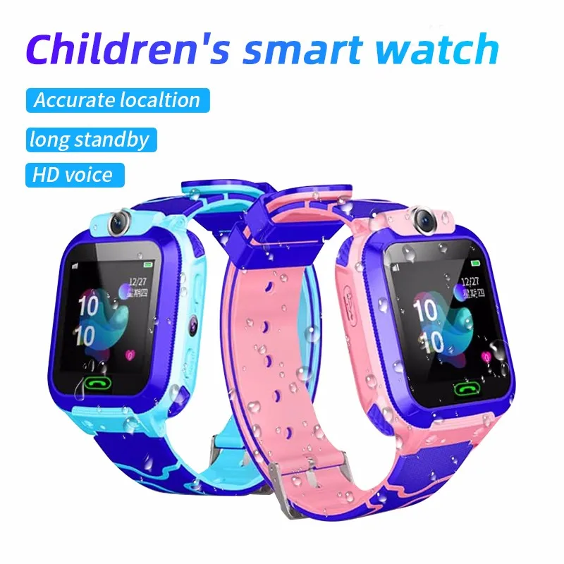 Nepremočljiva Otroci Pametno Gledati za Otroke SOS Antil-izgubil Smartwatch Baby 2G Kartice SIM Ura Klica Lokacijo Tracker Pametne Ure