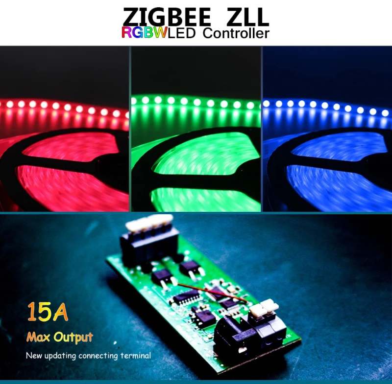 Zigbee 3.0 ZLL brezžični RGB 1ID RGBW 2ID Luči LED Trakovi Krmilnik dimmer RGBCCT MR16 E26 žarnica DIY smart home delo z alexa