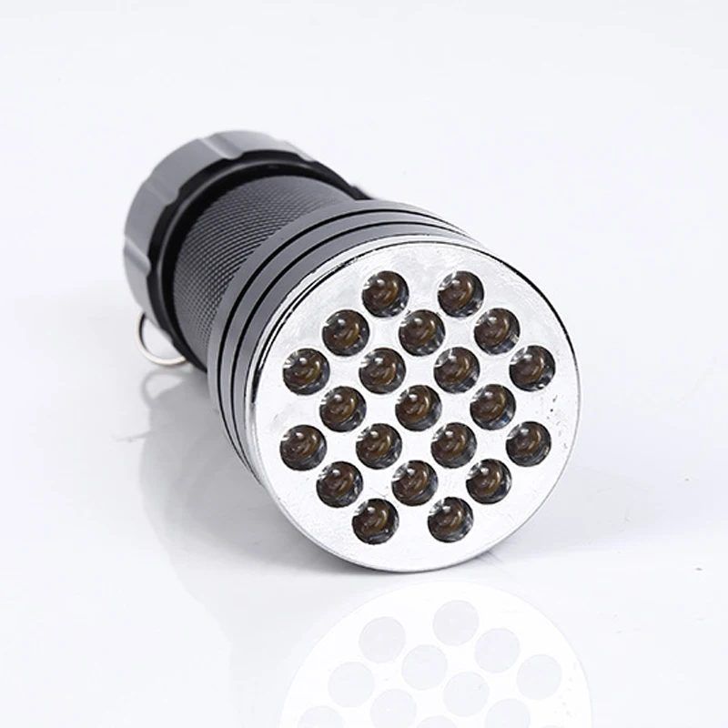 50pcs/veliko Mini Prenosni UV Ultra 21 LED Svetilka Vijolična Vijolična Blacklight Svetilko, Baklo Luči