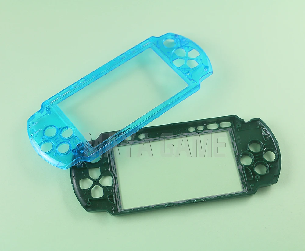 Popravila Črna Spredaj Faceplate Primeru Zajema Stanovanjski Del Lupine za Sony PSP 3000 PSP3000