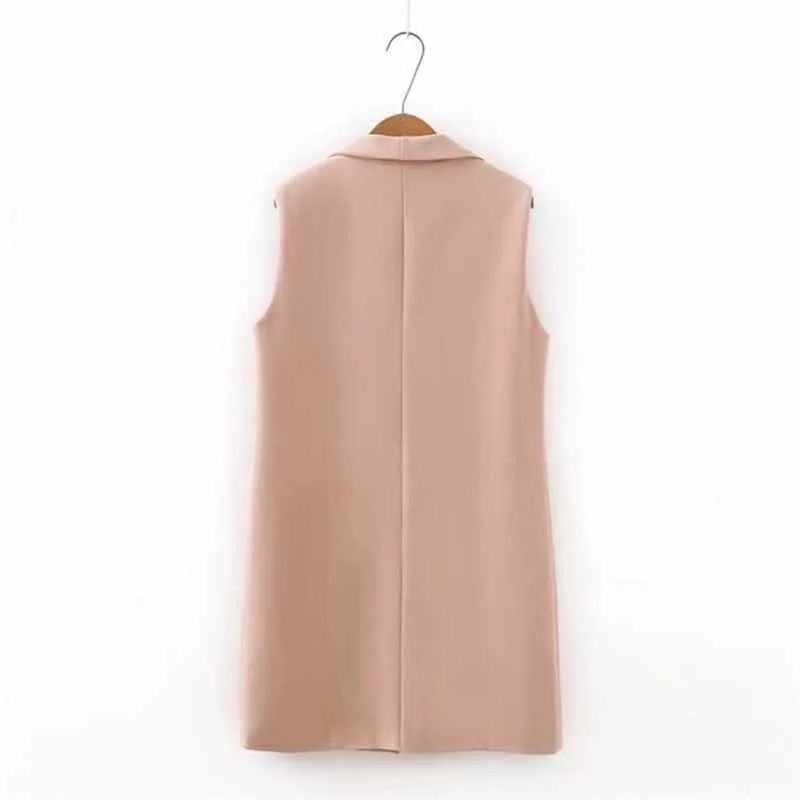 Plus velikost XXL-5XL brez Rokavov jakna telovnik ženske 2019 pomlad moda barva colete Velik žep jopico Priložnostne vrhovi ženski G56