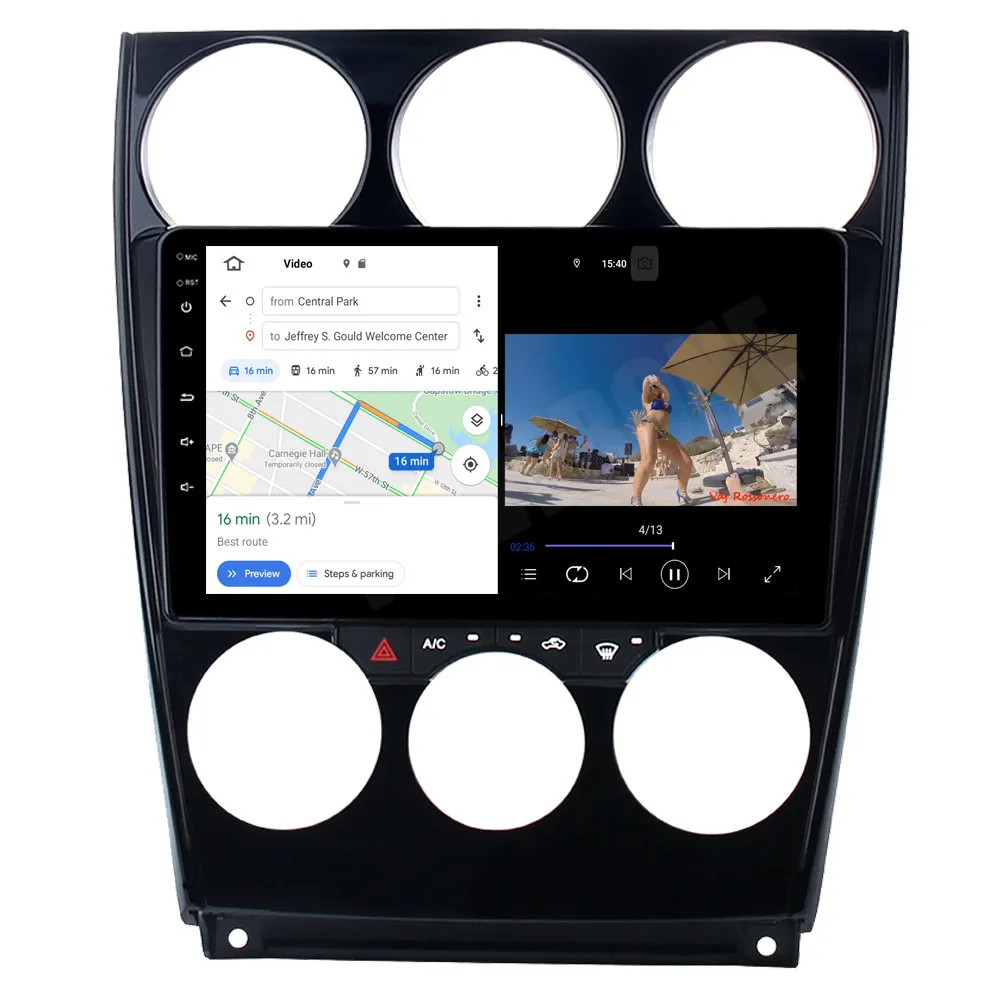 RoverOne Avto Radio GPS Za Mazda 6 2006 - 2013 Android 10 Jedro Octa 9