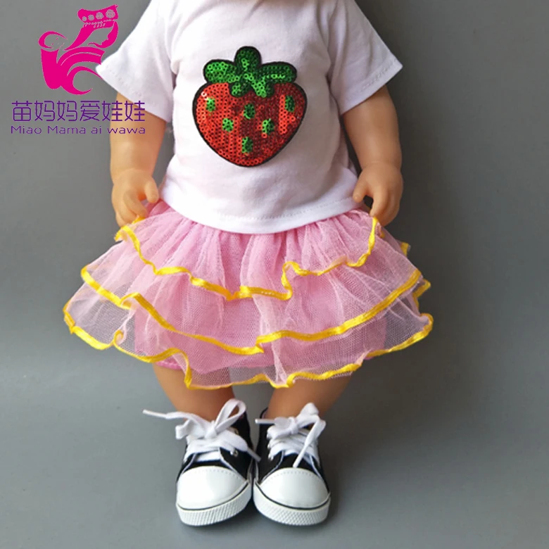 43 cm lutke baby doll obleko in plašč za 18 inch dekle lutka Elsa Plašč Z obleko set igra igrače darila