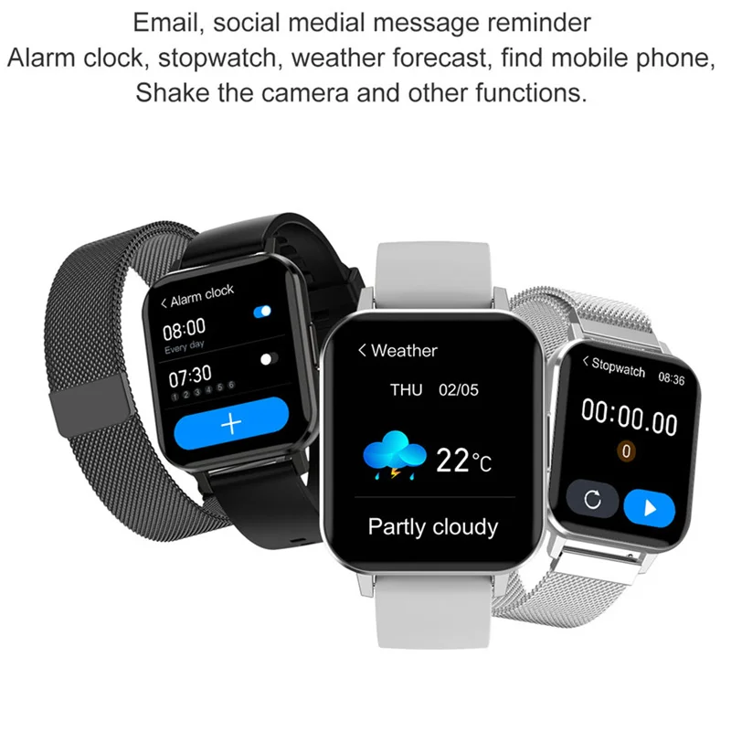 DTNO.1 DTX Pametno gledati Moške IP68 EKG Smartwatch Android Multi-Športni Način Krvni Tlak Kisika Relojes ročno uro DT X Zapestnica