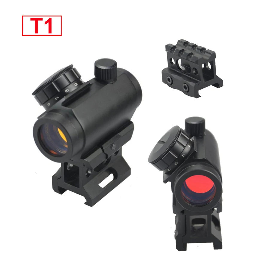 Lov Micro Red Dot Sight Madeži Področje Ostrostrelec Riflescope Holografski Znamenitosti AK47 Zračno Puško Znamenitosti Obsegov Za Puške šibrenice Optika