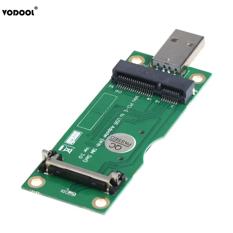 Mini PCI-E, da USB Adapter s KARTICE 8Pin Kartico v Režo za WWAN/LTE Modul za Podporo KARTICE 6pin/Kartice 8pin Konektor